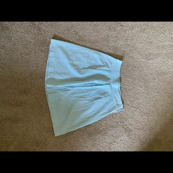 Land’s End seersucker skirt - Picture 1 of 4